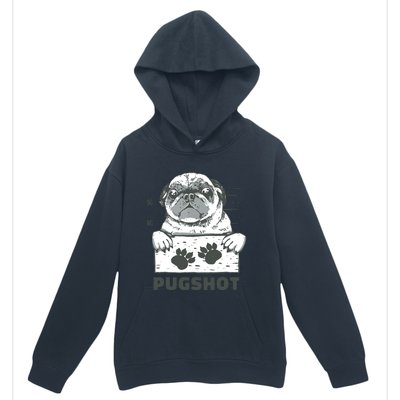 Pugshot Pug Urban Pullover Hoodie