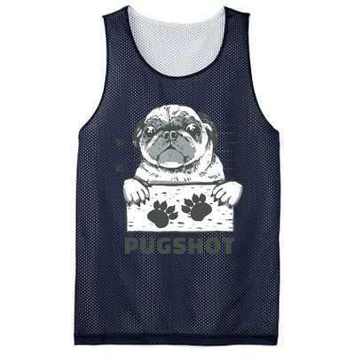 Pugshot Pug Mesh Reversible Basketball Jersey Tank