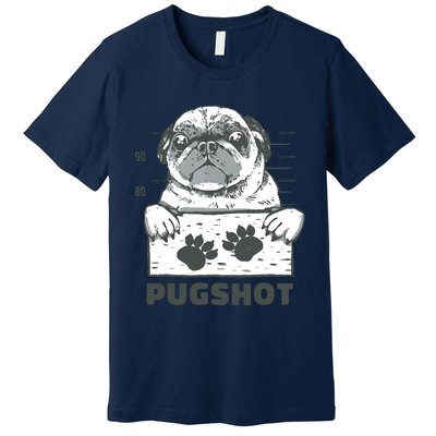 Pugshot Pug Premium T-Shirt