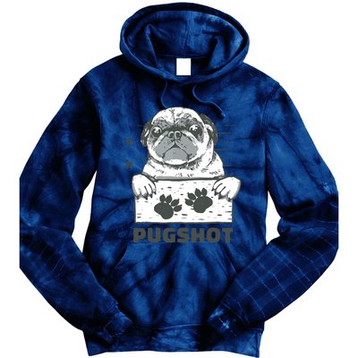 Pugshot Pug Tie Dye Hoodie