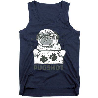 Pugshot Pug Tank Top