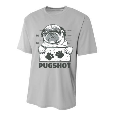 Pugshot Pug Performance Sprint T-Shirt