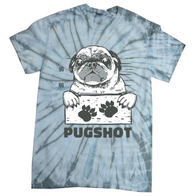 Pugshot Pug Tie-Dye T-Shirt