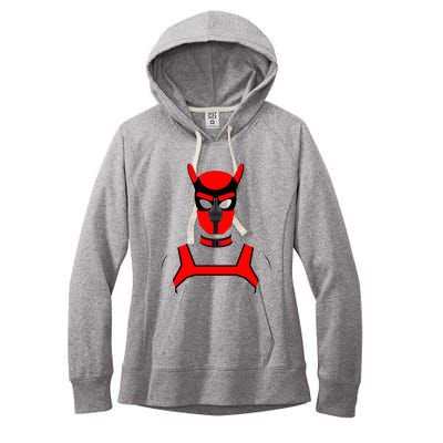 Puppy Play Pups Gay P.R.I.D.E Red Women's Fleece Hoodie