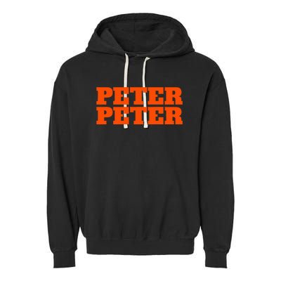 Peter Peter Pumpkin Eater Halloween Couples Costume Garment-Dyed Fleece Hoodie