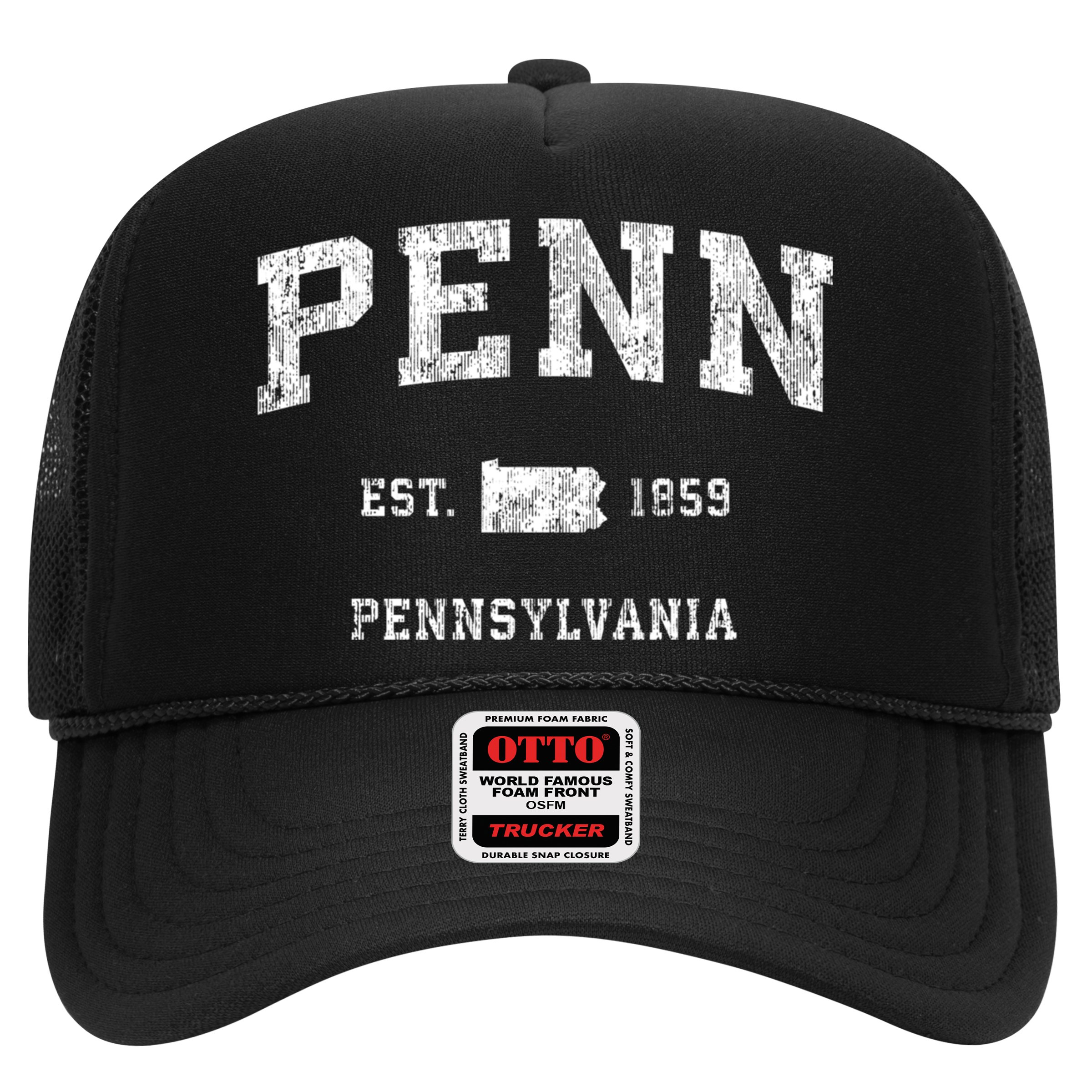 Penn Pennsylvania Pa Vintage Athletic Sports Hat