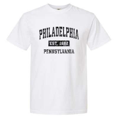 Philadelphia Pennsylvania Pa Vintage Sports Garment-Dyed Heavyweight T-Shirt