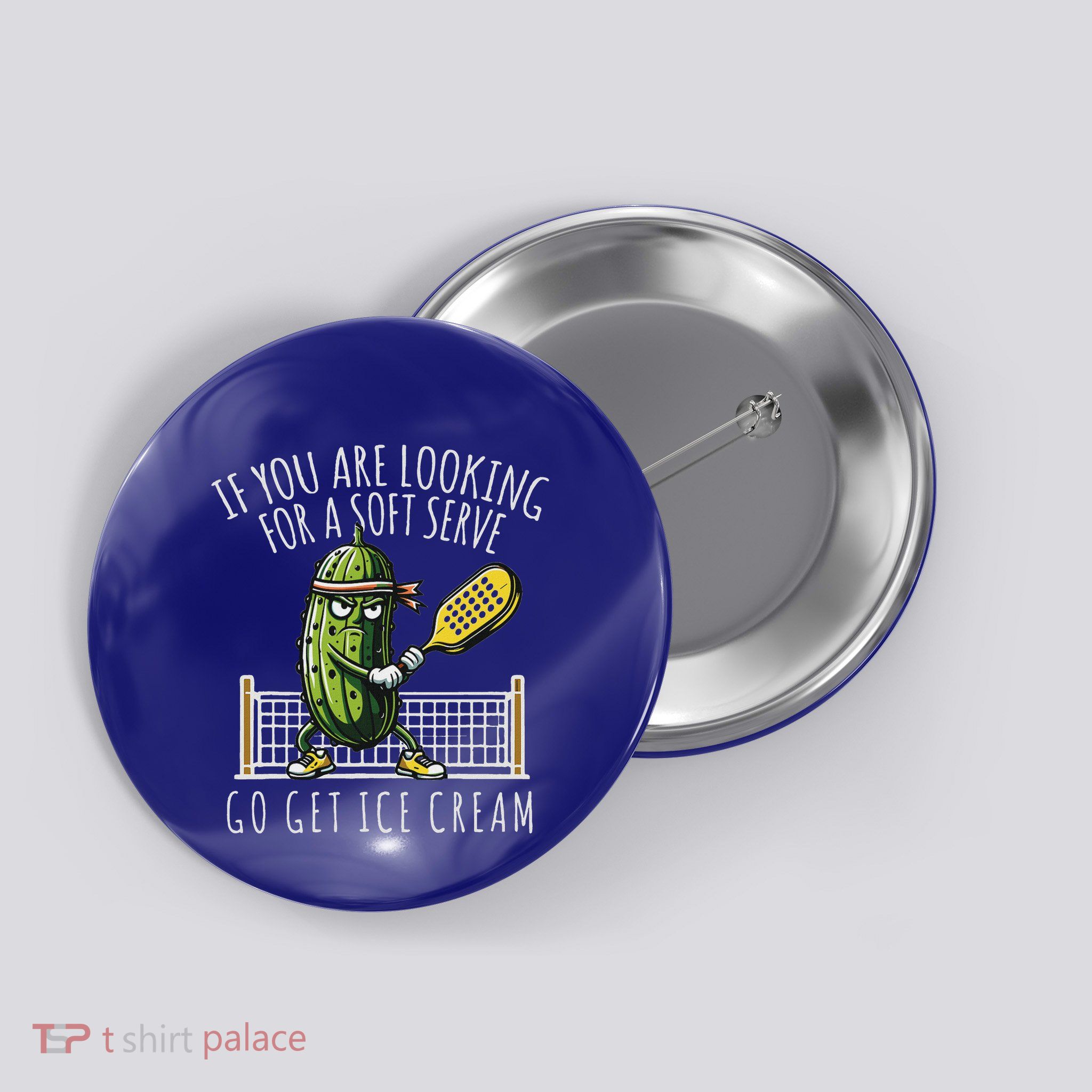 Pickleball Player Paddleball Lover Button
