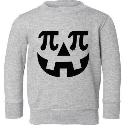 Pumpkin Pi Pie  Punny Halloween Costume Math Pun Toddler Sweatshirt