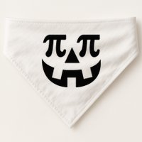 Pumpkin Pi Pie  Punny Halloween Costume Math Pun USA-Made Doggie Bandana