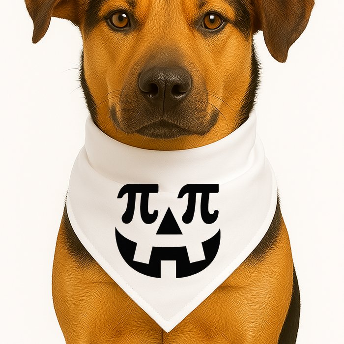 Pumpkin Pi Pie  Punny Halloween Costume Math Pun USA-Made Doggie Bandana