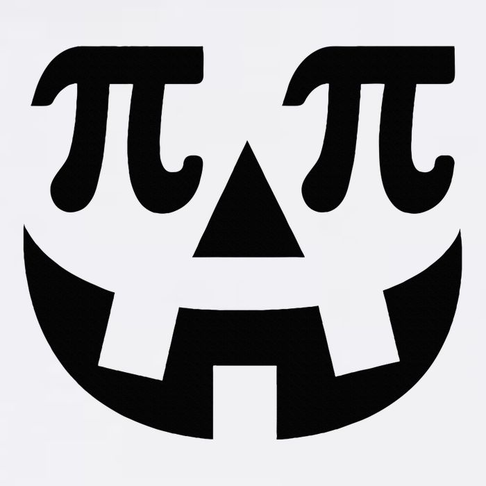 Pumpkin Pi Pie  Punny Halloween Costume Math Pun USA-Made Doggie Bandana