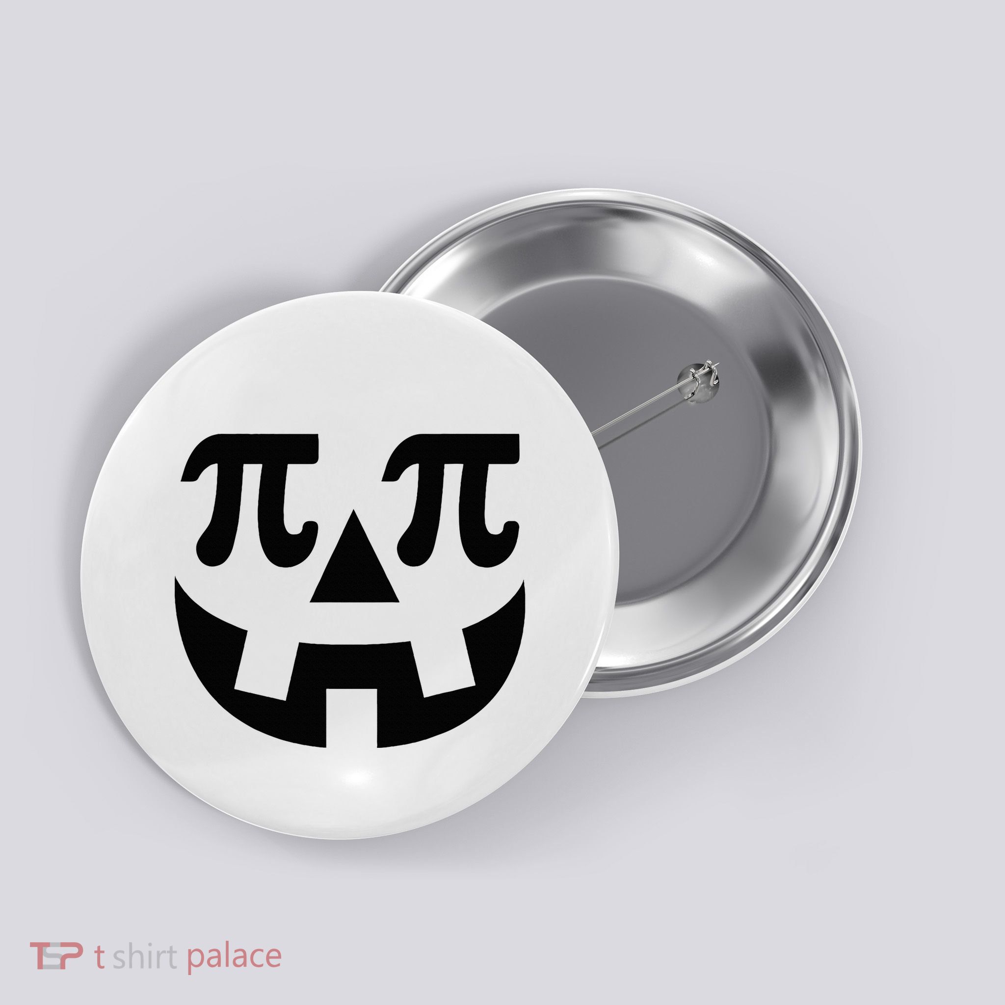 Pumpkin Pi Pie  Punny Halloween Costume Math Pun Button
