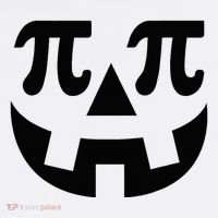 Pumpkin Pi Pie  Punny Halloween Costume Math Pun Button