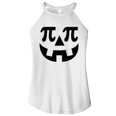 Pumpkin Pi Pie  Punny Halloween Costume Math Pun Women's Perfect Tri Rocker Tank