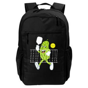 Pickle Playing Pickleball Funny Pickleball Paddleball Daily Commute Backpack