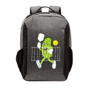 Pickle Playing Pickleball Funny Pickleball Paddleball Vector Backpack