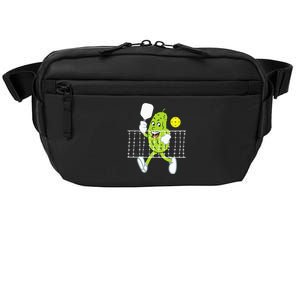 Pickle Playing Pickleball Funny Pickleball Paddleball Crossbody Pack