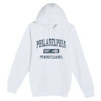 Philadelphia Pennsylvania Pa Premium Pullover Hoodie