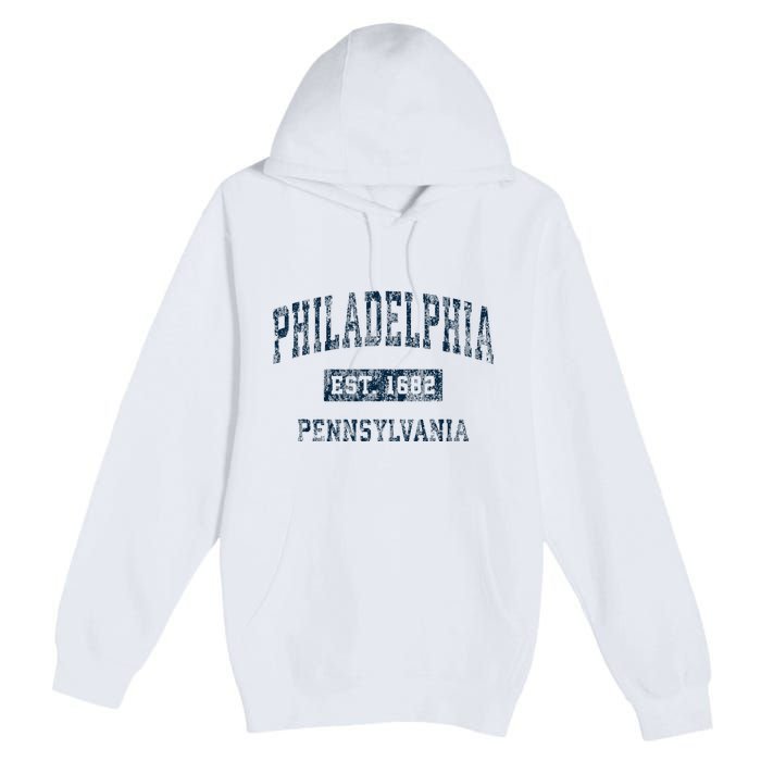 Philadelphia Pennsylvania Pa Premium Pullover Hoodie