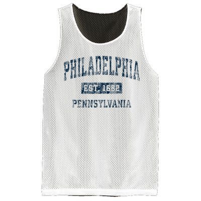 Philadelphia Pennsylvania Pa Mesh Reversible Basketball Jersey Tank