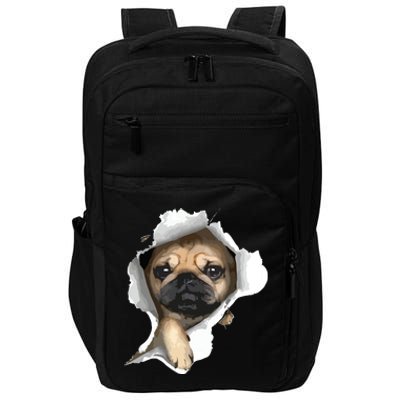 Pug Pug Puppy Pug Lover Pug Owner Love Pug Impact Tech Backpack