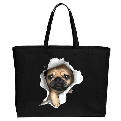 Pug Pug Puppy Pug Lover Pug Owner Love Pug Cotton Canvas Jumbo Tote