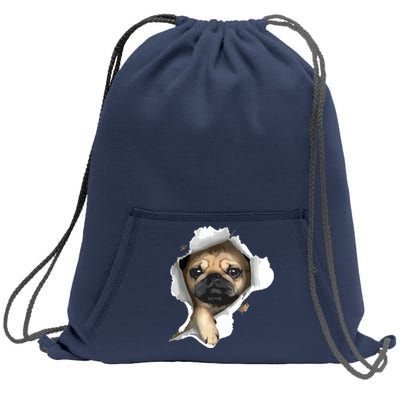 Pug Pug Puppy Pug Lover Pug Owner Love Pug Sweatshirt Cinch Pack Bag