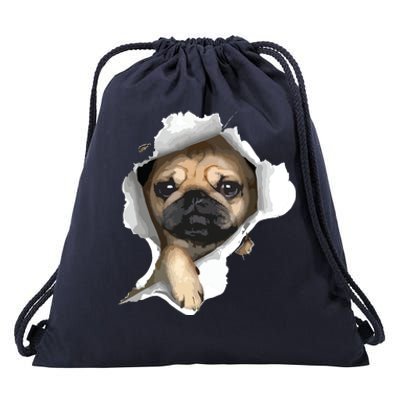 Pug Pug Puppy Pug Lover Pug Owner Love Pug Drawstring Bag