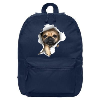 Pug Pug Puppy Pug Lover Pug Owner Love Pug 16 in Basic Backpack