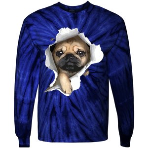 Pug Pug Puppy Pug Lover Pug Owner Love Pug Tie-Dye Long Sleeve Shirt