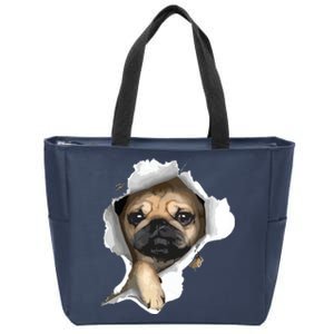 Pug Pug Puppy Pug Lover Pug Owner Love Pug Zip Tote Bag