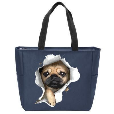 Pug Pug Puppy Pug Lover Pug Owner Love Pug Zip Tote Bag