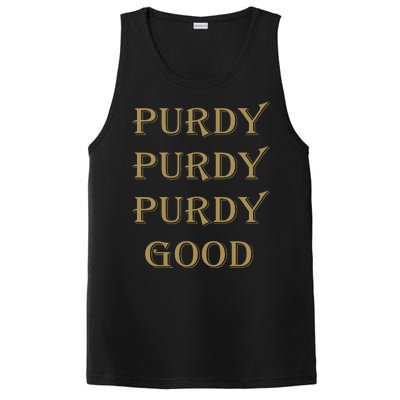 Purdy Purdy Purdy Good Football Quarterback PosiCharge Competitor Tank