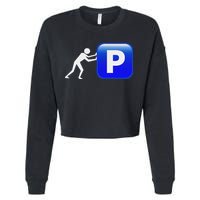 Pushin P Cropped Pullover Crew