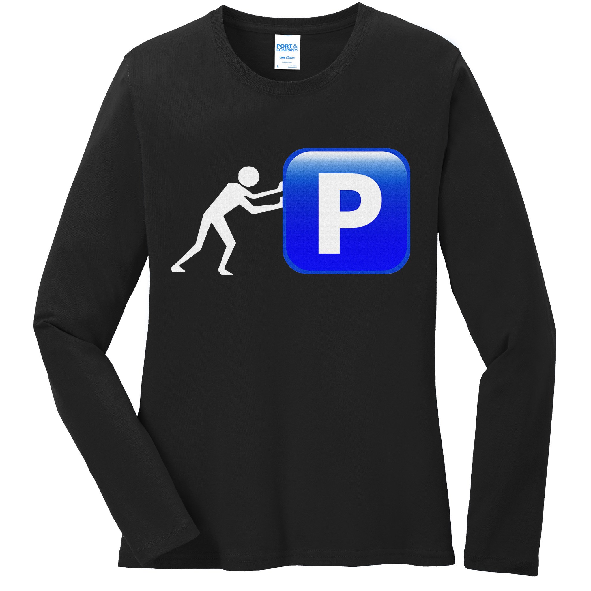 Pushin P Ladies Long Sleeve Shirt