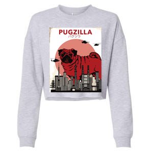 Pug Pugzilla Cropped Pullover Crew