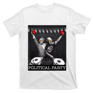 Political Party Presidents Washington & Hamilton Drinking T-Shirt