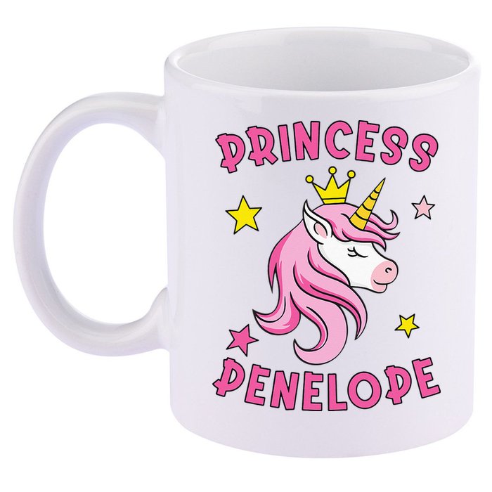 Princess Penelope 11oz C Handle Ceramic Mug