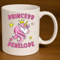 Princess Penelope 11oz C Handle Ceramic Mug