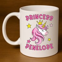 Princess Penelope 11oz C Handle Ceramic Mug