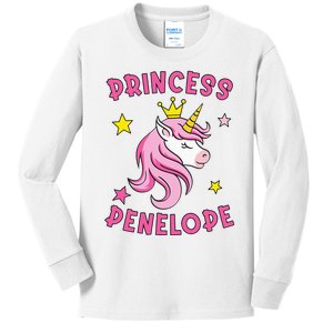 Princess Penelope Kids Long Sleeve Shirt