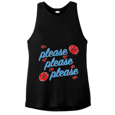 P.E..A.S.E P.L.E.A.S.E P.L.E.A.S. Song Ladies PosiCharge Tri-Blend Wicking Tank