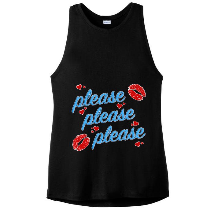 P.E..A.S.E P.L.E.A.S.E P.L.E.A.S. Song Ladies PosiCharge Tri-Blend Wicking Tank