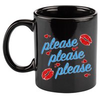 P.E..A.S.E P.L.E.A.S.E P.L.E.A.S. Song 11oz C Handle Ceramic Mug