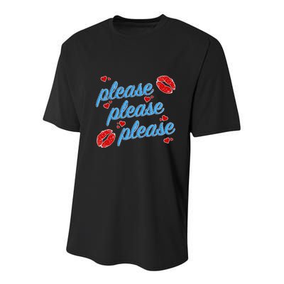 P.E..A.S.E P.L.E.A.S.E P.L.E.A.S. Song Youth Performance Sprint T-Shirt