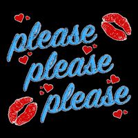 P.E..A.S.E P.L.E.A.S.E P.L.E.A.S. Song Crop Top