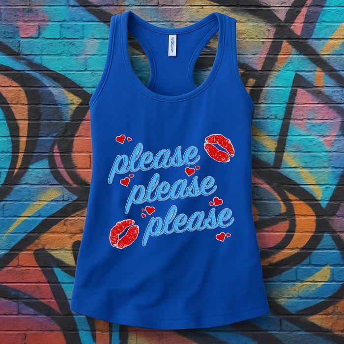 P.E..A.S.E P.L.E.A.S.E P.L.E.A.S. Song Womens Tank Top