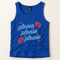 P.E..A.S.E P.L.E.A.S.E P.L.E.A.S. Song Tank Top