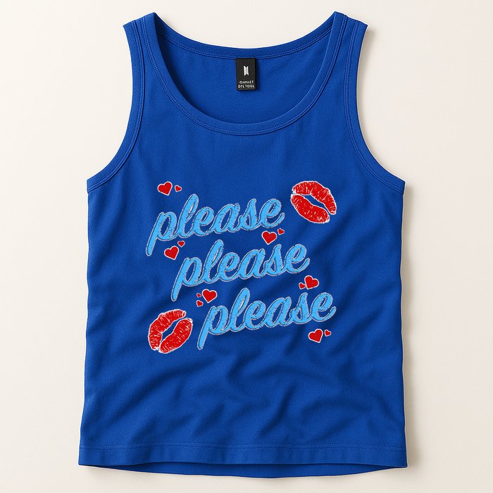 P.E..A.S.E P.L.E.A.S.E P.L.E.A.S. Song Tank Top